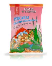 KARMA POKARM DLA RYB UCZTA W STAWIE GRANULKI 1L